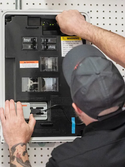 New electrical panel