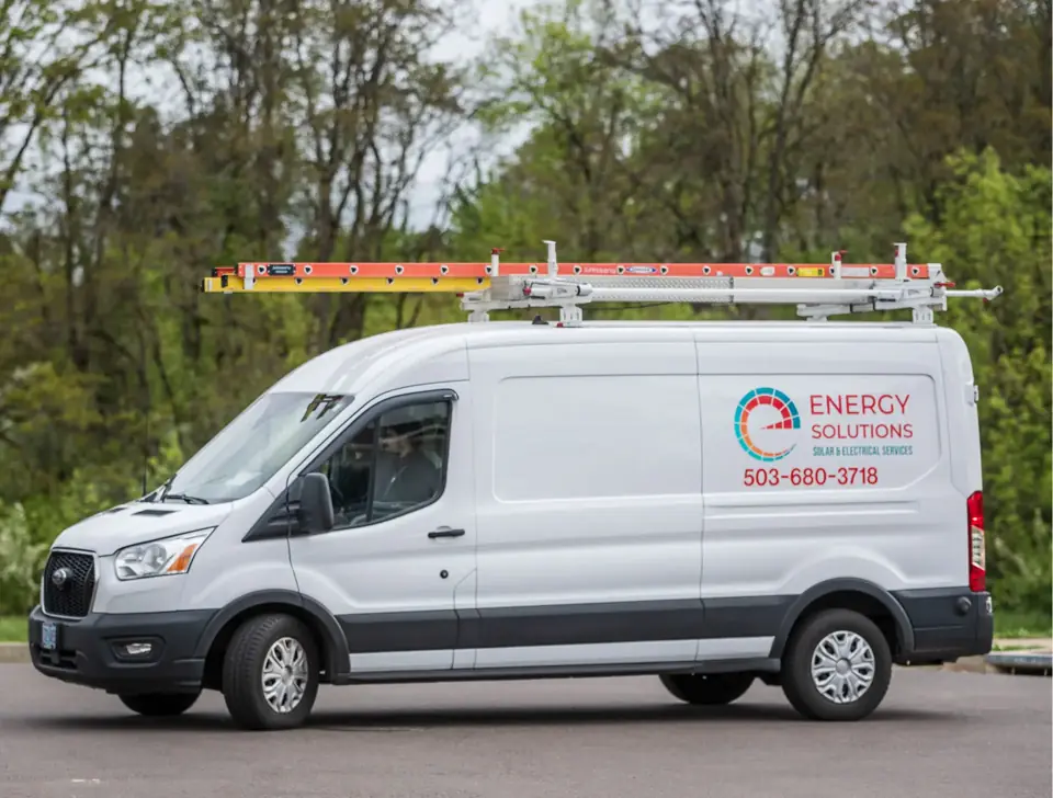Energy Solutions service van