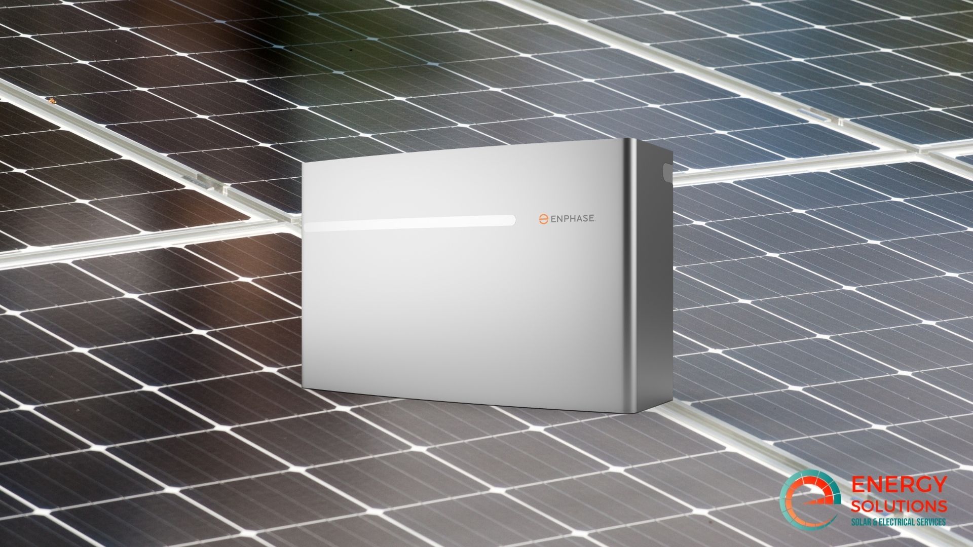 a close up of solar panels on the ground
