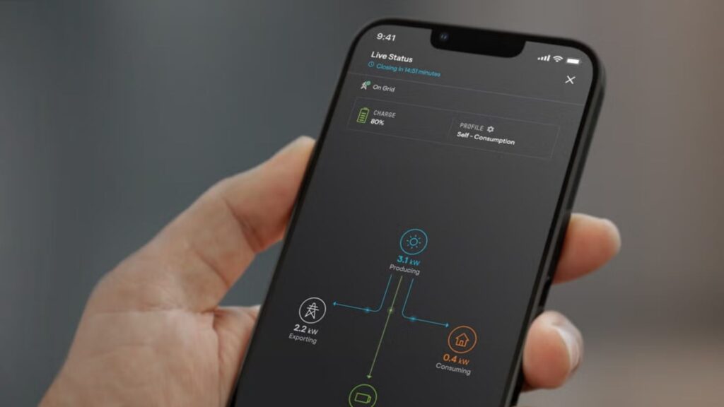 enphase app in use